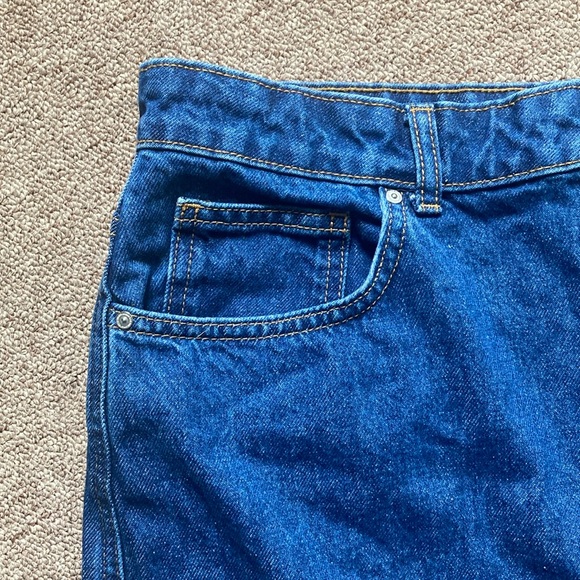 Mango MNG maxi jean skirt with front slit - Picture 4 of 11